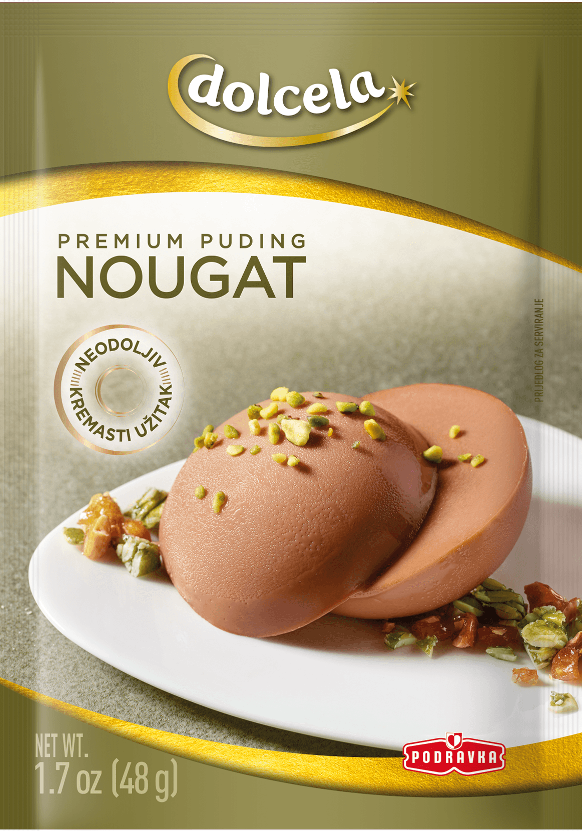 DOLCELA puding premium od lješnjaka 48g