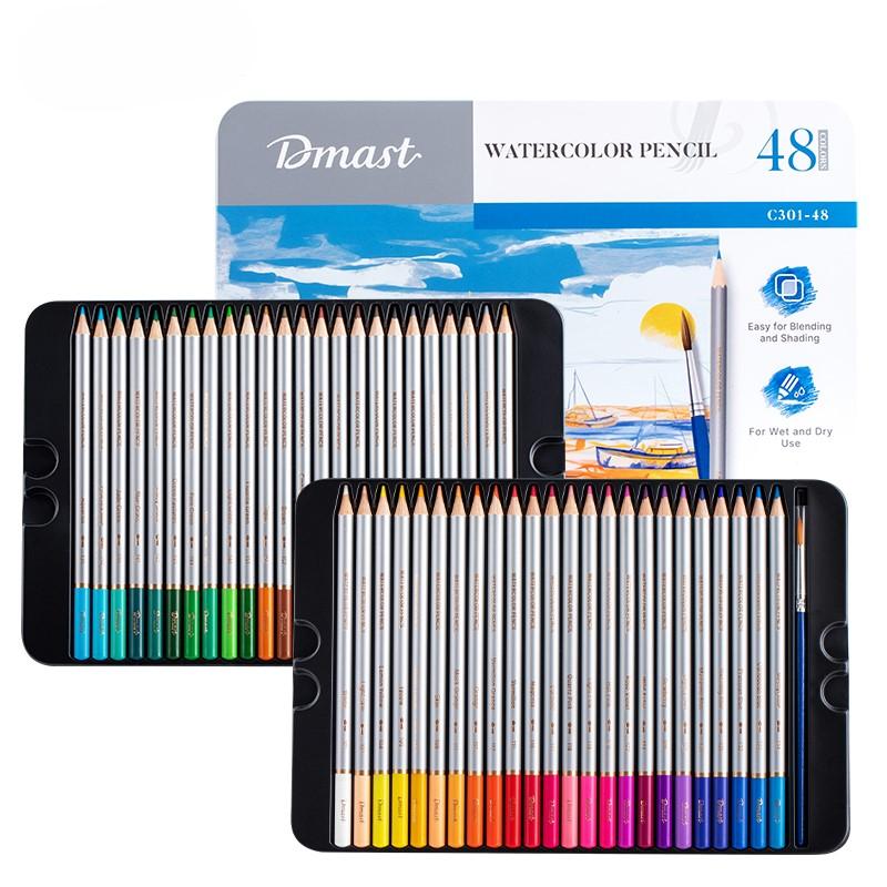 Dmast Set drvenih vodenih bojica Pebeo EC301-48, 48 dijelova