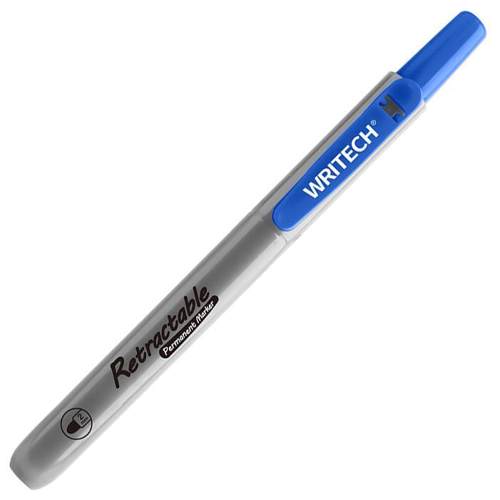 Writech Permanentni marker Click , plavi