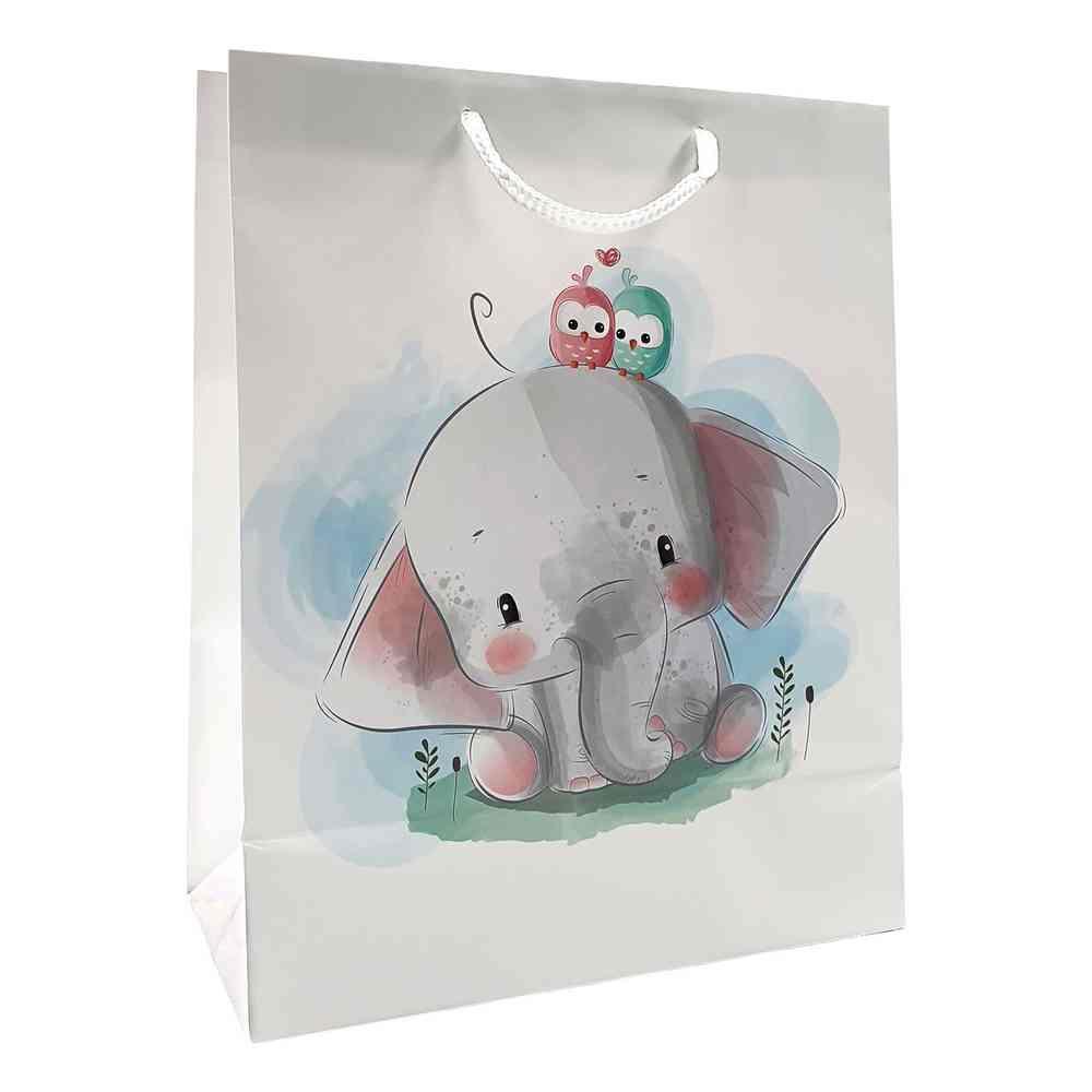 EUREKA Ukrasna torba Velika slonić 26x32x12 cm