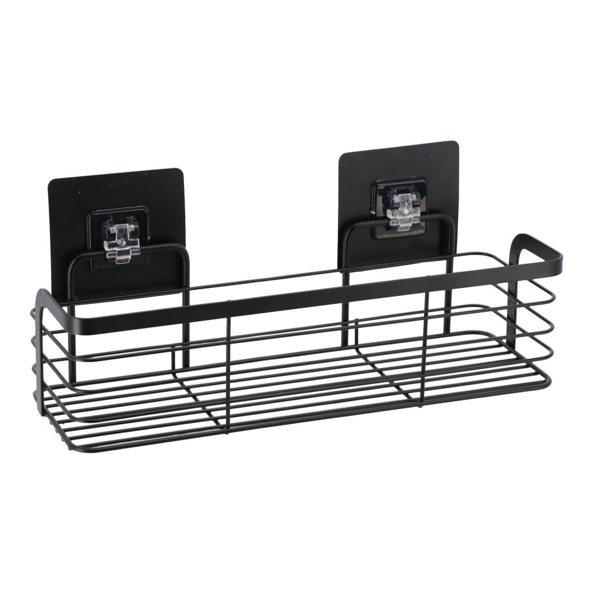 TENDANCE Samoljepljiva zidna žičana polica 3m 29,2 x 11 x 12,2 metalna, crna