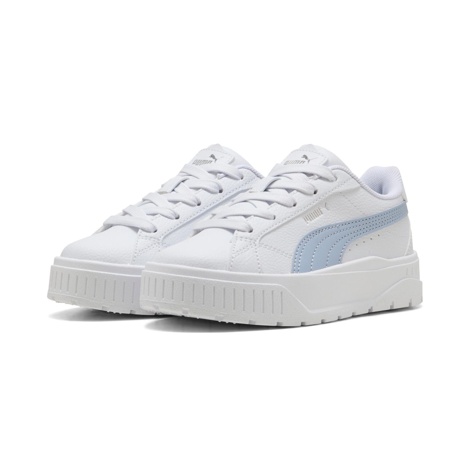 Puma patike za djevojčice Carmen Ii Ps, 398879-14, bijelo-plave