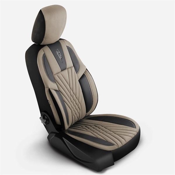 Top Deal Auto presvlaka Paris, Crno-crvena