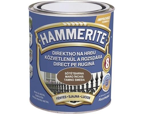 HAMMERITE 3u1 Sredstvo za poliranje sjajnog metala 0,75l, Tamnosmeđa
