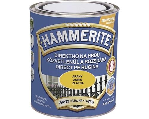 HAMMERITE 3u1 Sredstvo za poliranje sjajnog metala 0,75l, zlatna