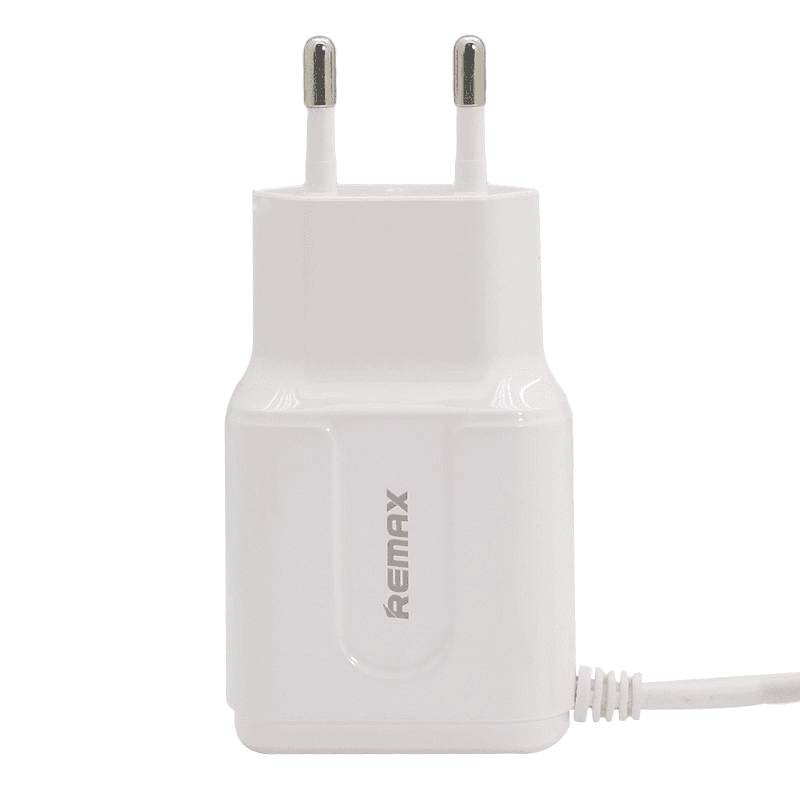 REMAX RP-U22 HT2/ 1 Kućni punjač Dual USB, 2.4A, iPhone Lightning, Bijeli