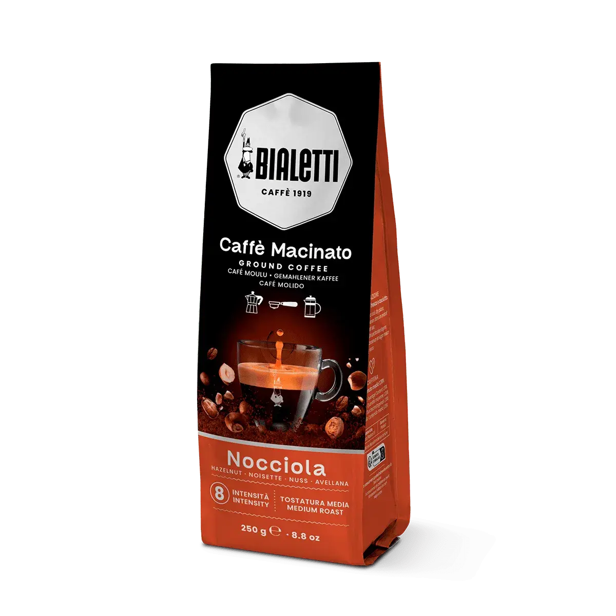 BIALETTI univerzala kafa Lješnjak 250g
