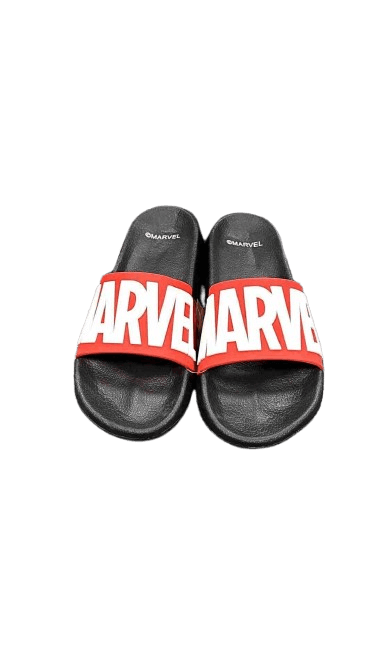 Marvel Muške papuče, Crno-crvene