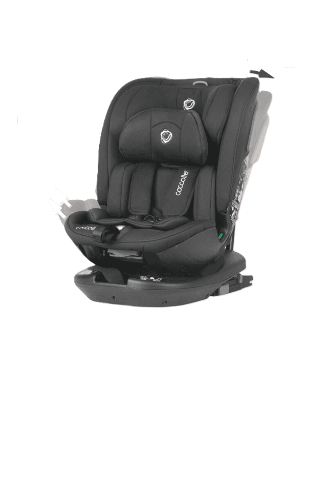 Coccolle Autosjedalica Velsa, iSize, 40-150cm, 360°, Crna
