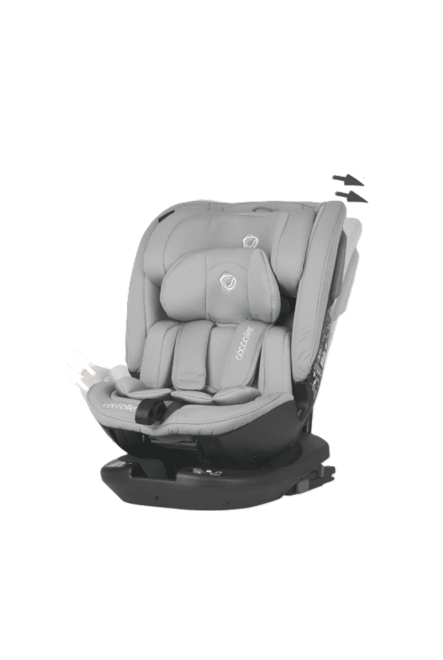 Coccolle Autosjedalica Velsa, iSize, 40-150cm, 360°, Siva