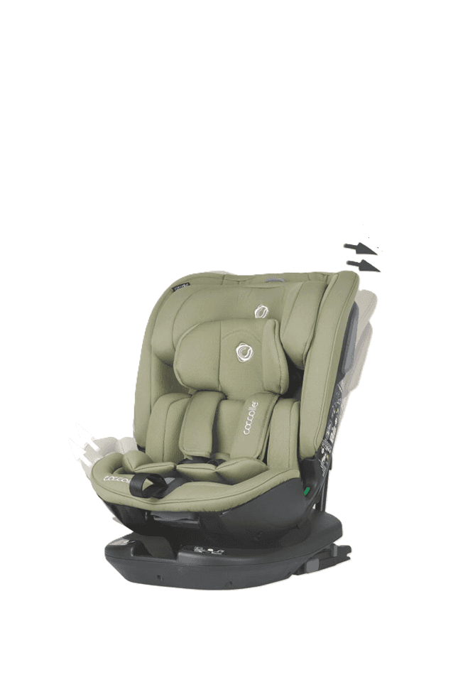 Coccolle Autosjedalica Velsa, iSize, 40-150cm, 360°, Maslinasta