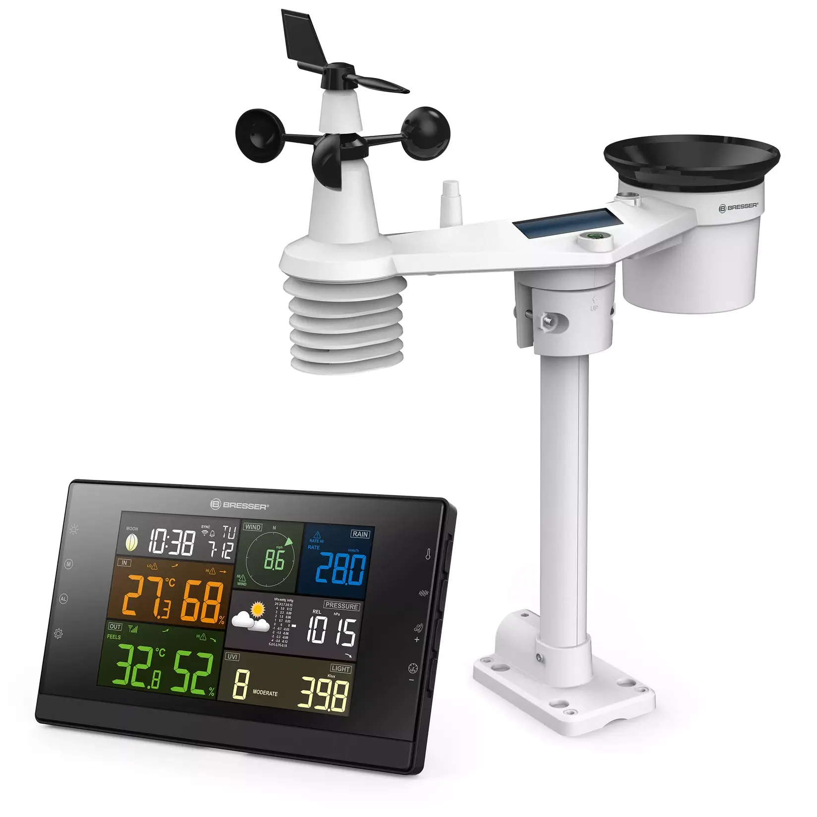 Bresser WLAN meteorološka stanica profesionalna WSC sa 7-u-1 senzorom