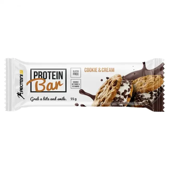 Proteini.si Proteinska pločica, Kolačić i krema, 55g