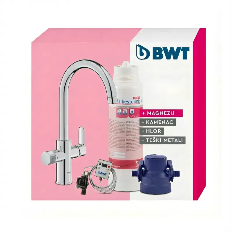 BWT Filter za vodu Besttap sa Grohe 3-u-1 slavinom