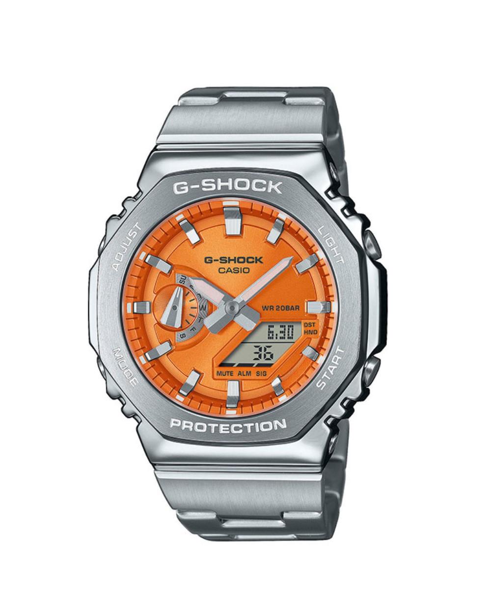 Casio G-SHOCK Sat GM-2110D-4AER, Sivi